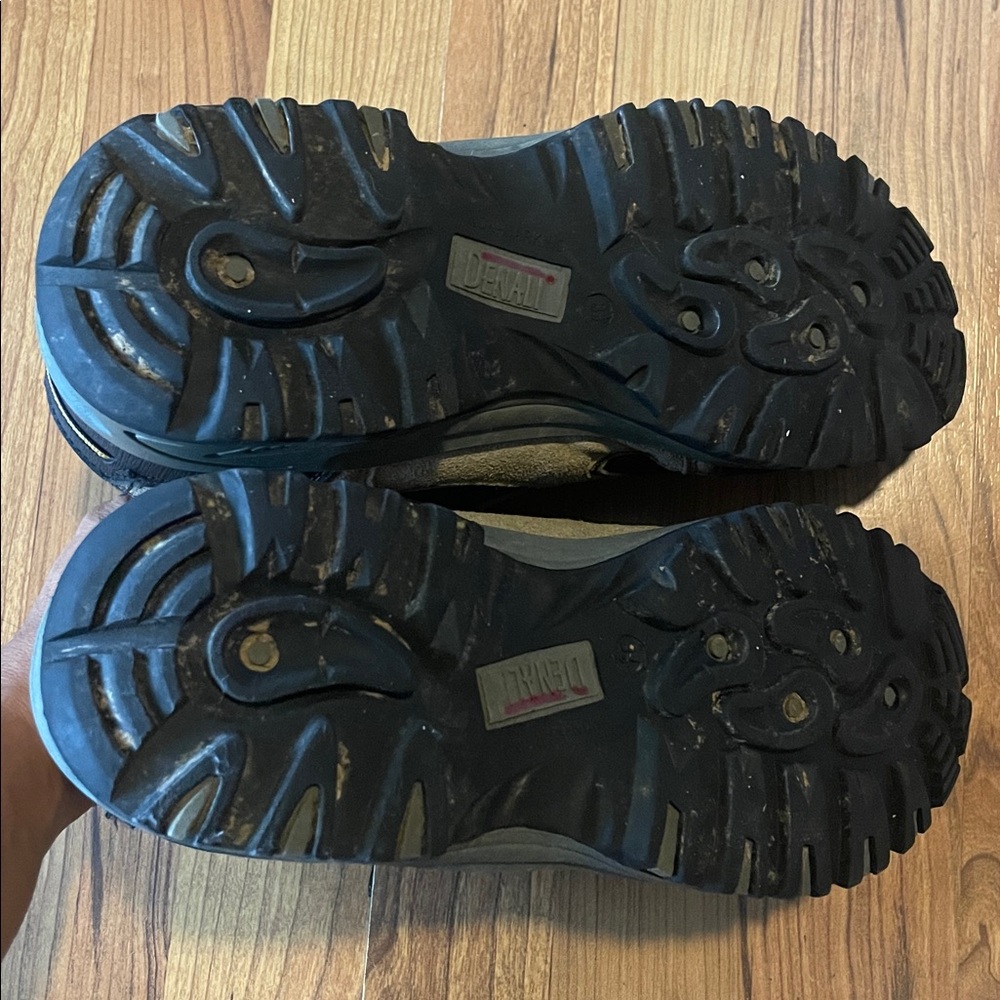 Denali Men's Hiking Boots - Black and Brown Size 8.5 - Picture 7 of 10